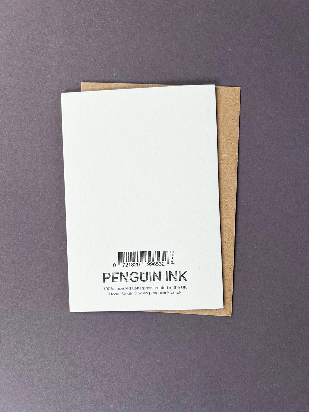 Birthday Sock Letterpress Card