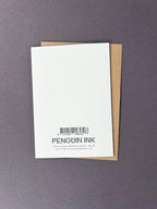 Birthday Sock Letterpress Card