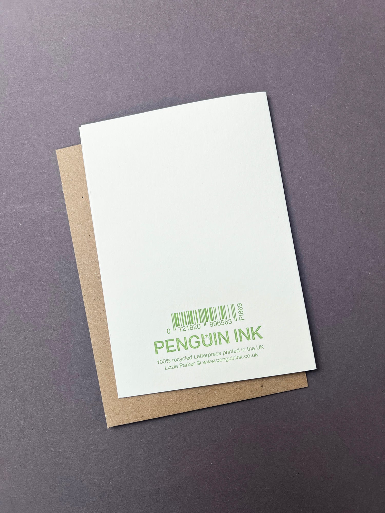 Flower Press Yellow Letterpress Card | Mother's Day Card