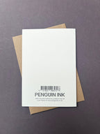 Valentine Kisses Letterpress Card | Valentine's Day Card