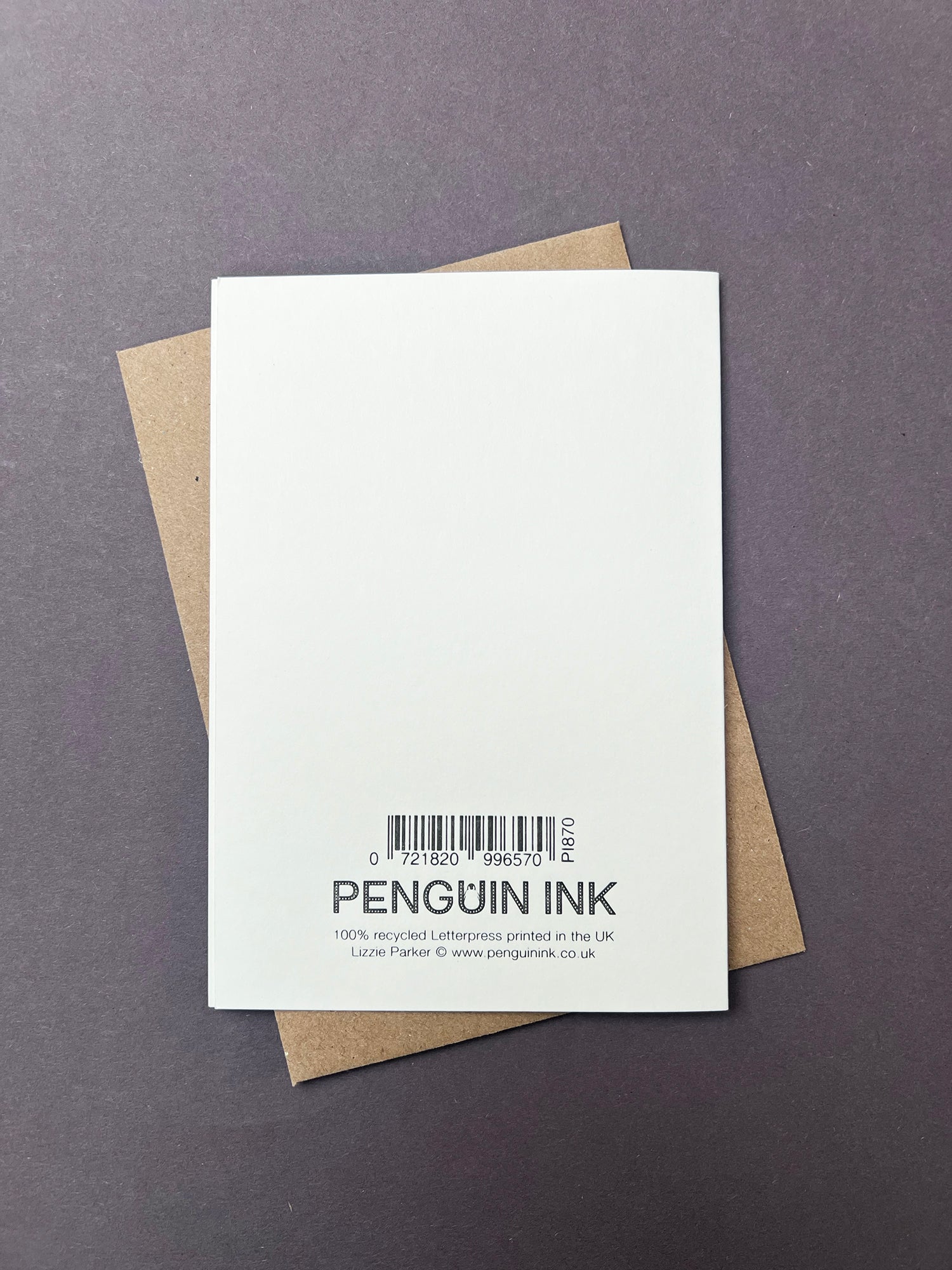 Valentine Kisses Letterpress Card | Valentine's Day Card