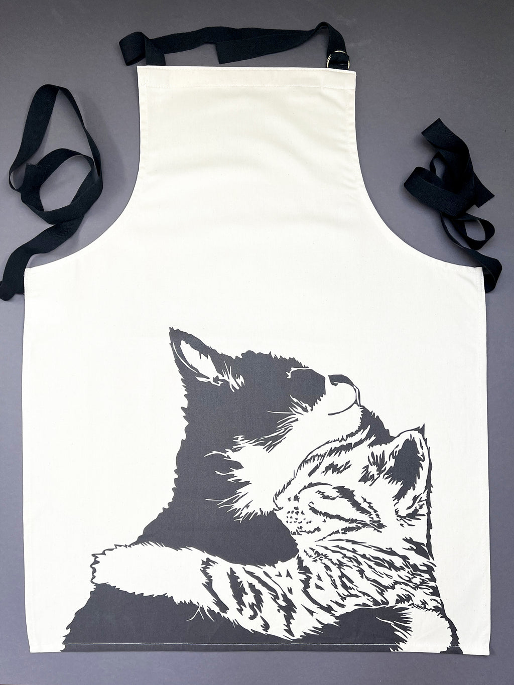 Cuddle Time Cat Apron