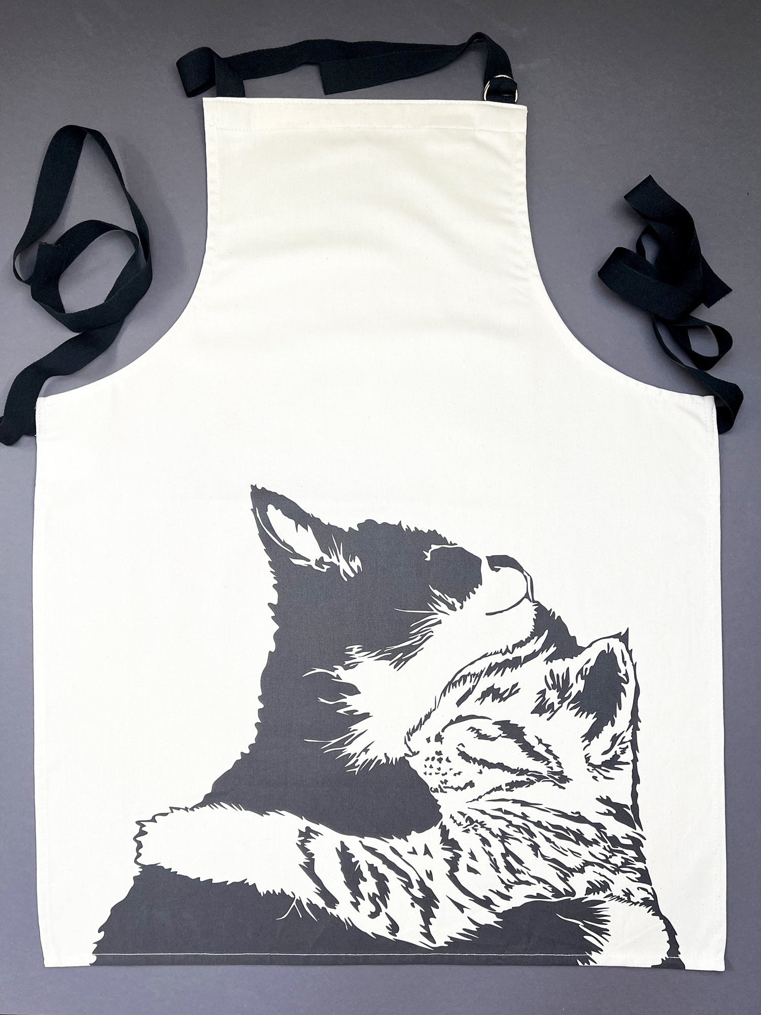 Cuddle Time Cat Apron