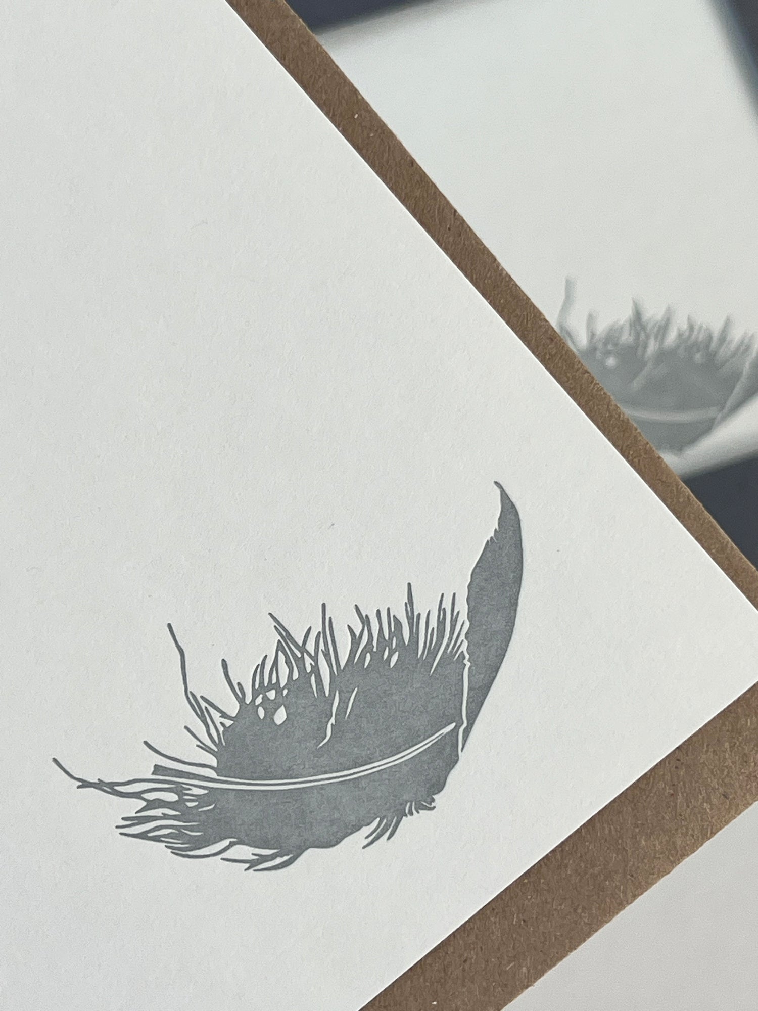 Feather Correspondence Notecard Set | Set of 10