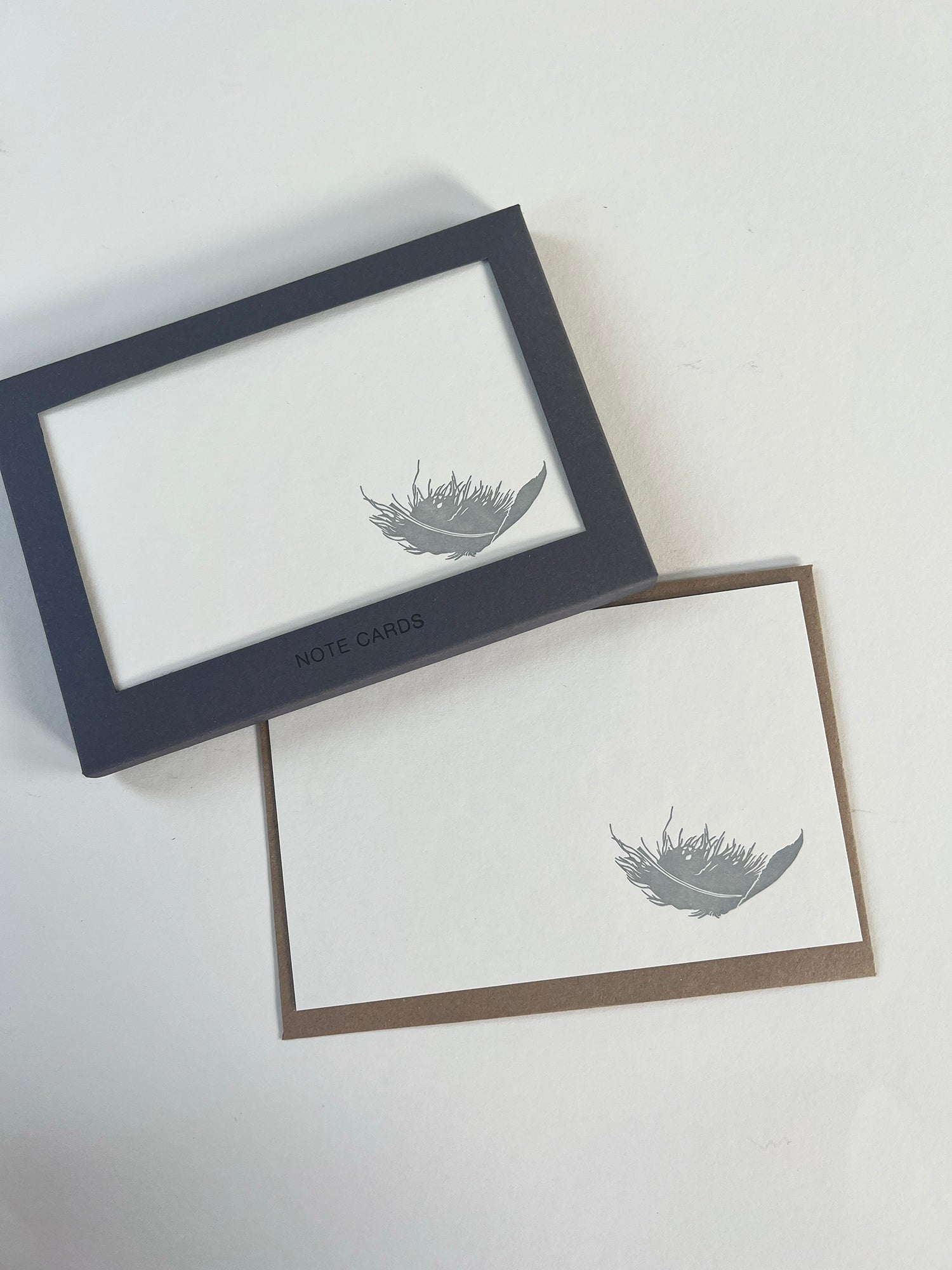 Feather Correspondence Notecard Set | Set of 10