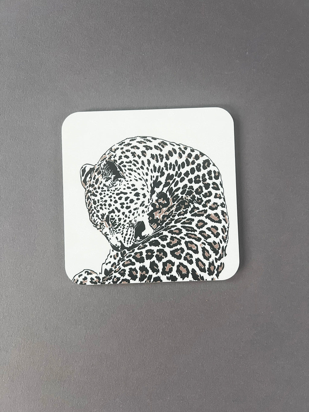 Leopard Coaster