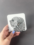 Leopard Coaster