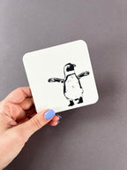 African Penguin Coaster