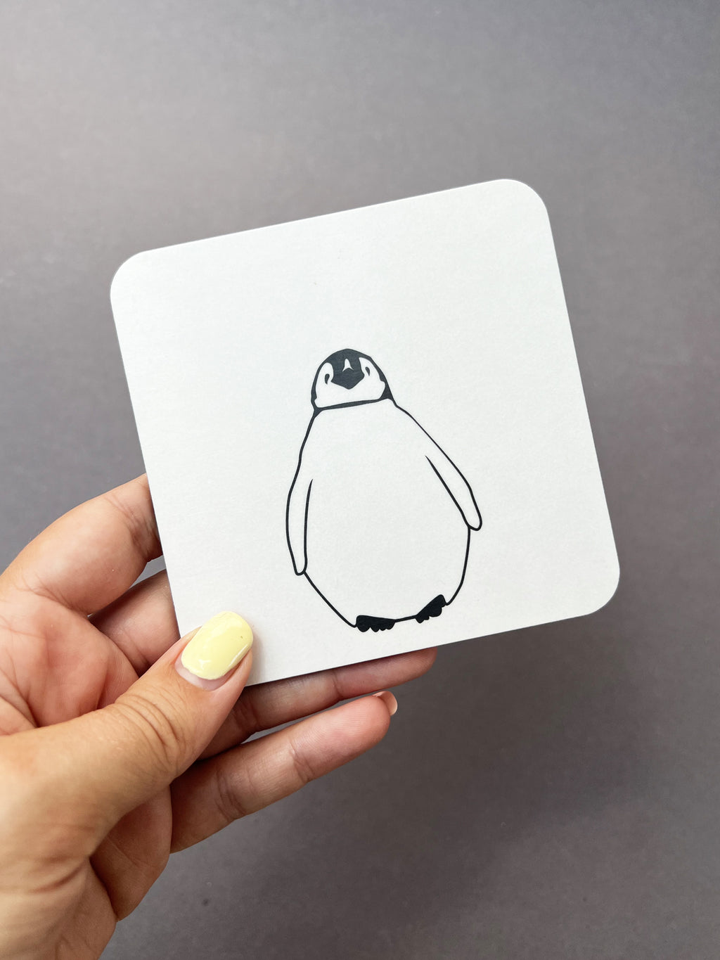 Baby Penguin Up Coaster