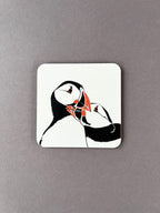 Puffin Nuzzle Coaster