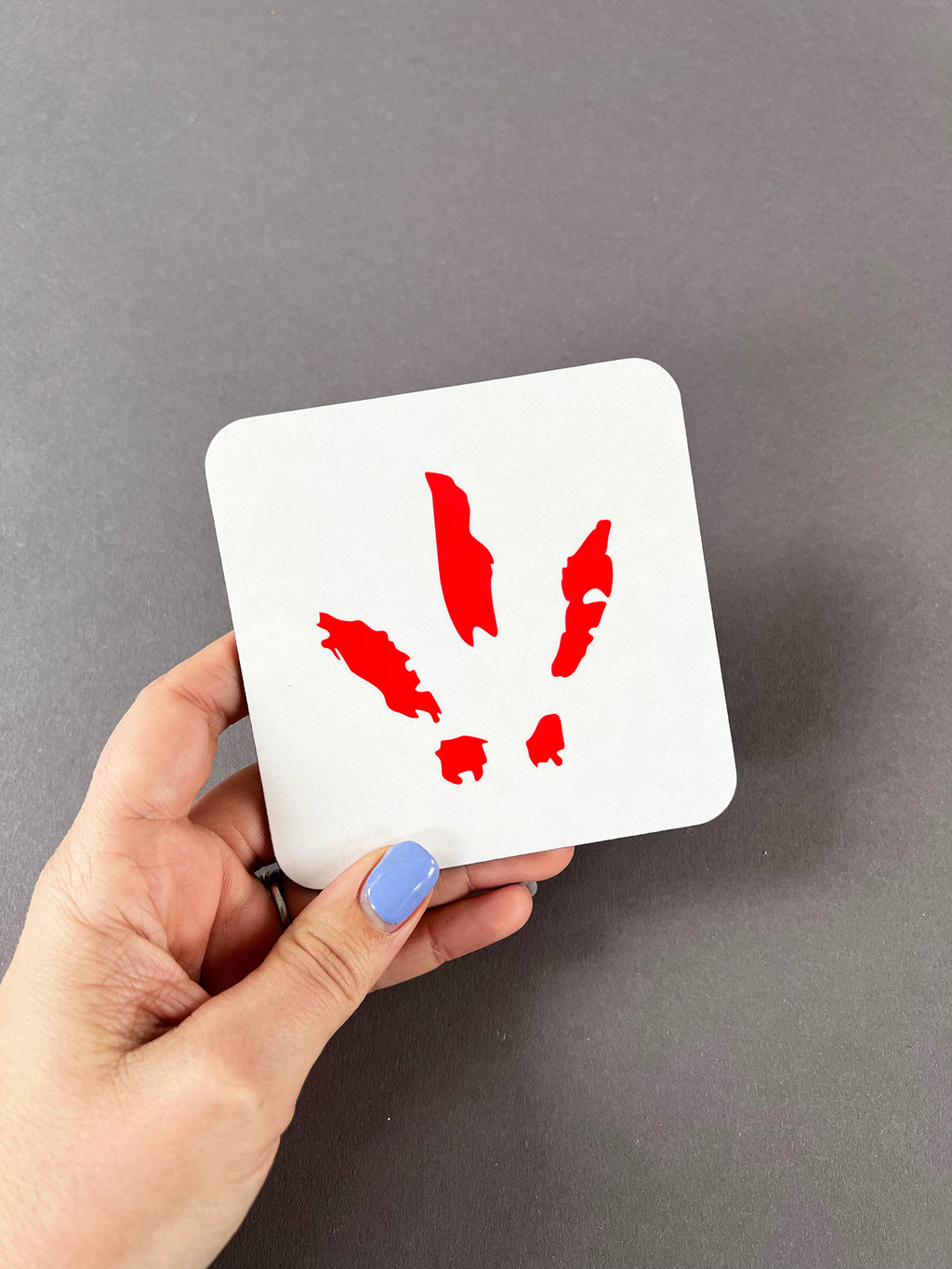 Dino Foot Print Coaster