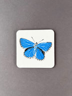 Butterfly Blue Coaster