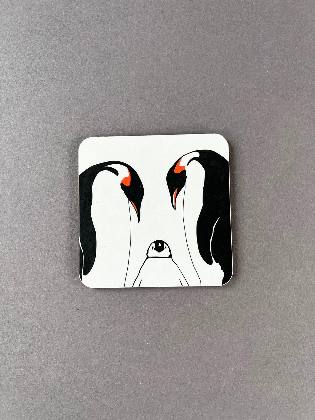 Penguin Family Coaster