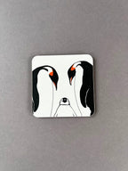 Penguin Family Coaster