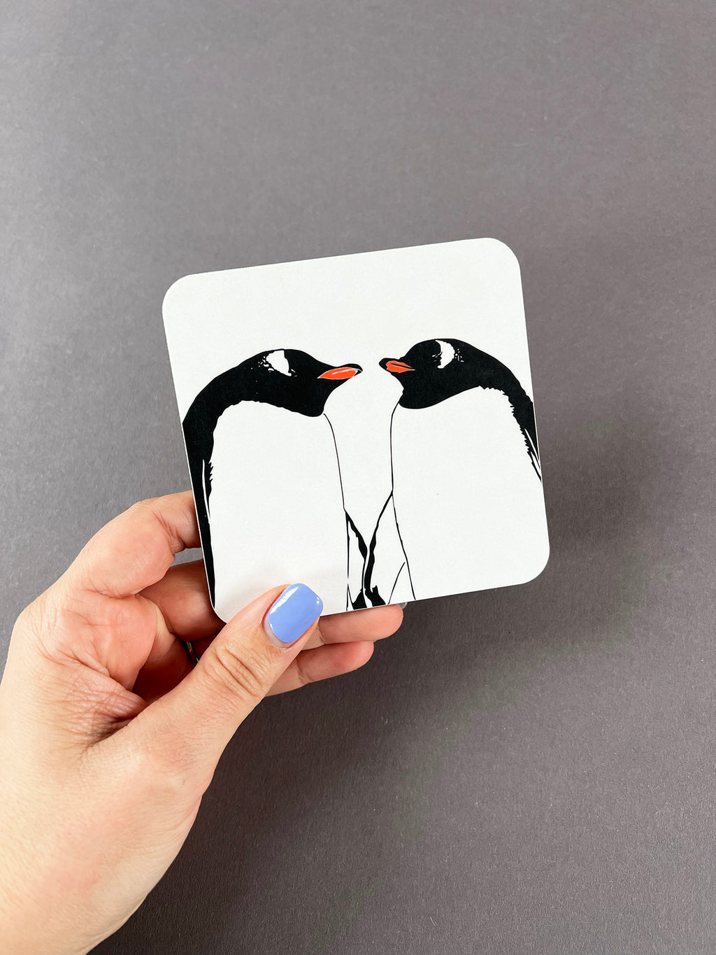 Gentoo Kiss Coaster