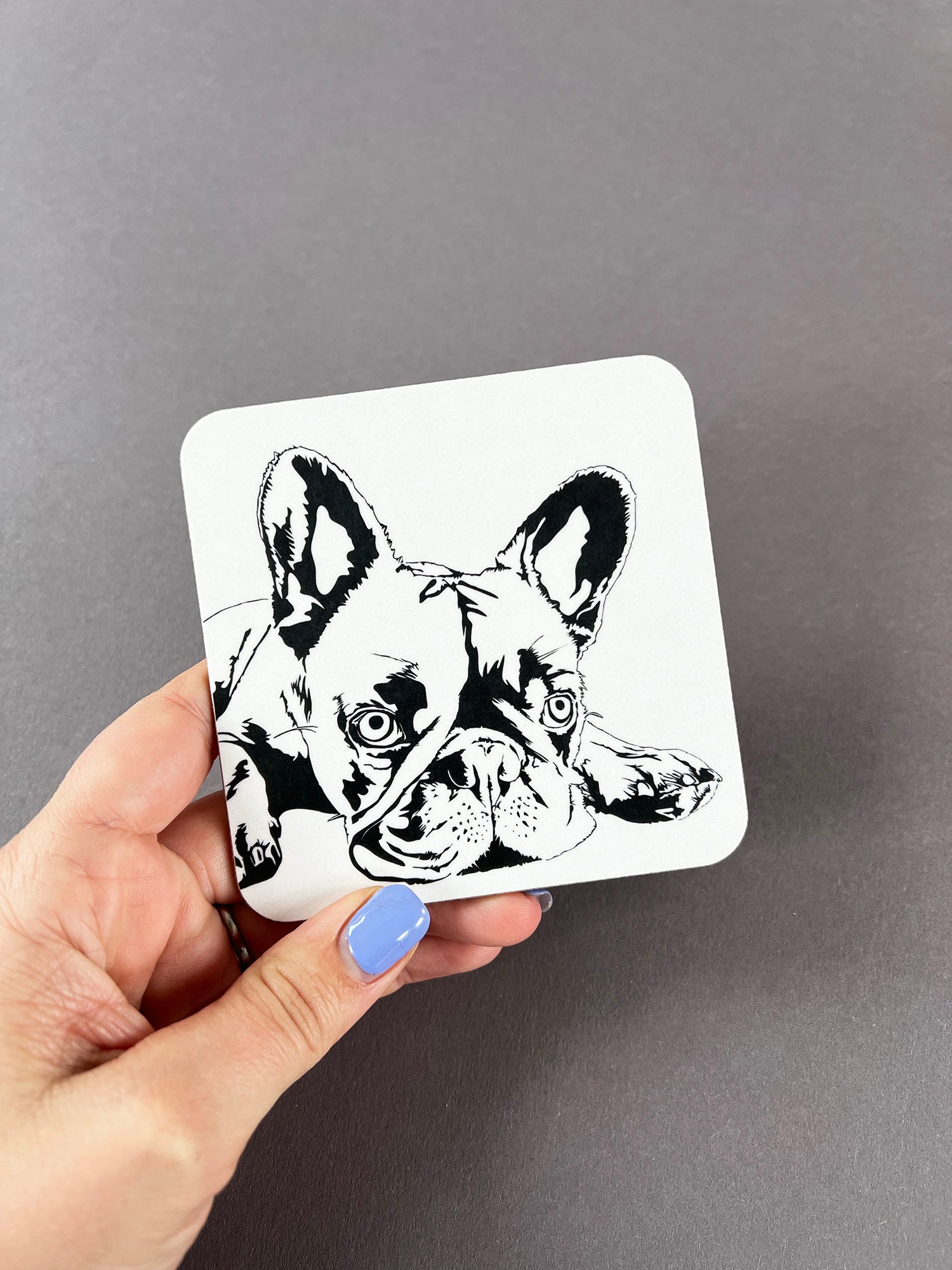 Frenchie Coaster