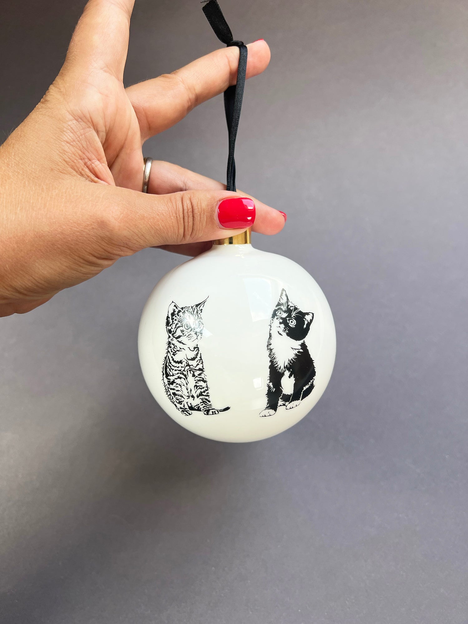 Cat Large Bauble