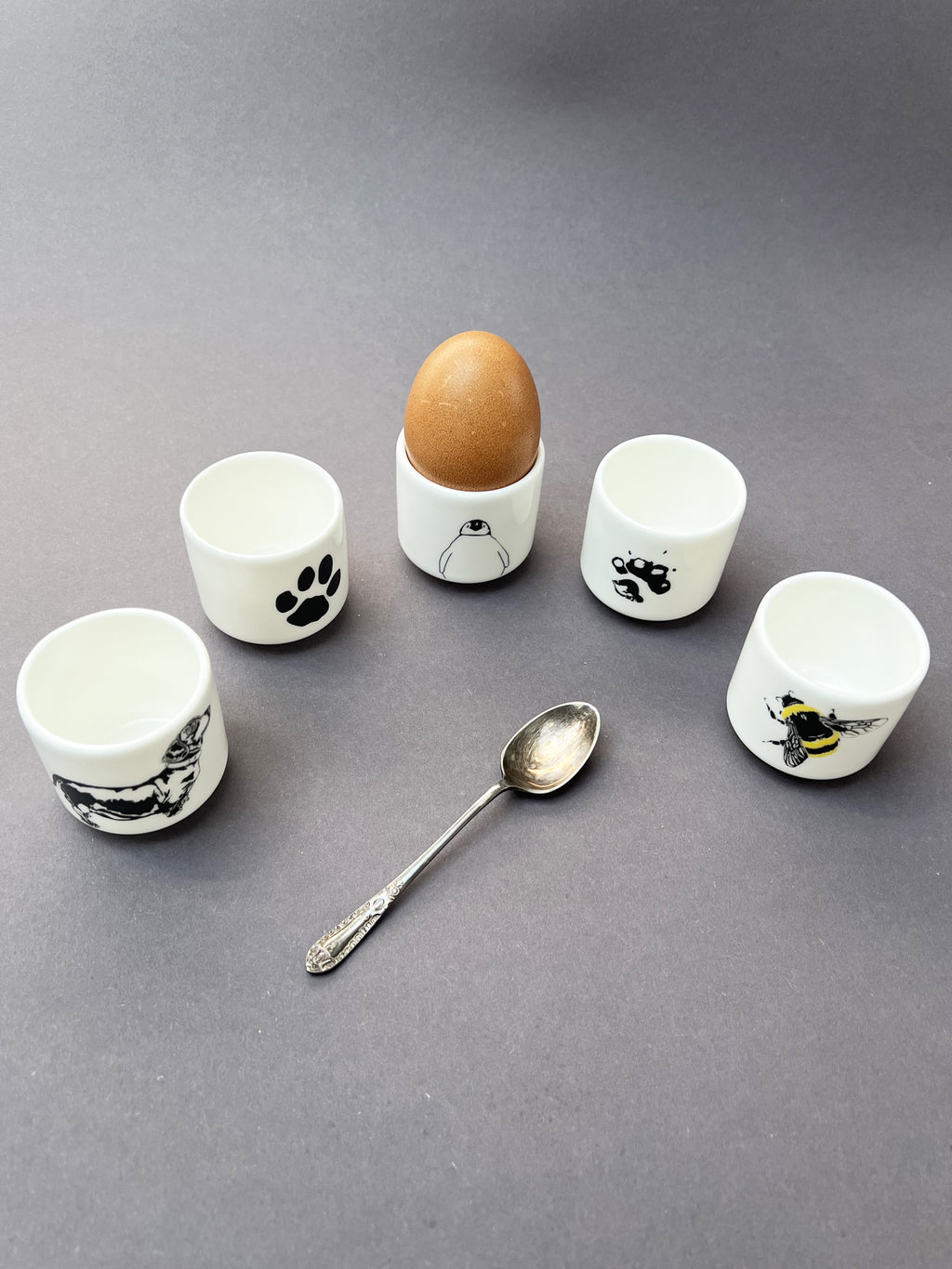 Peepo Cat Egg Cup