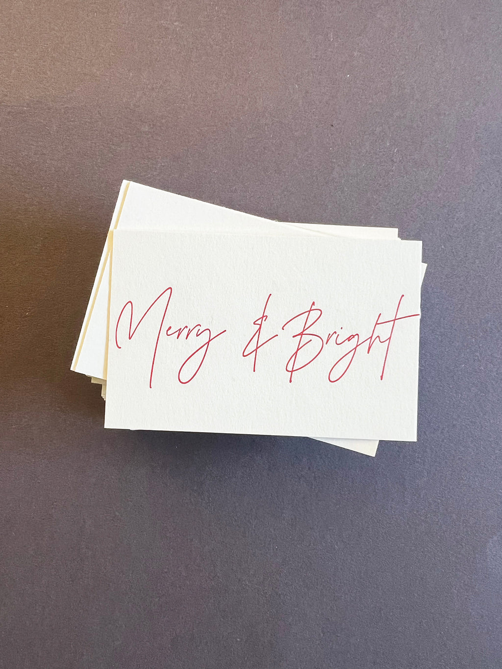 Merry & Bright Florist Cards