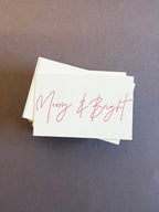 Merry & Bright Florist Cards