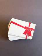 Present Bow Florist Cards