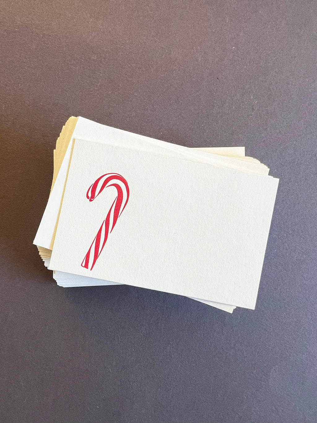 Candy Cane Florist Cards