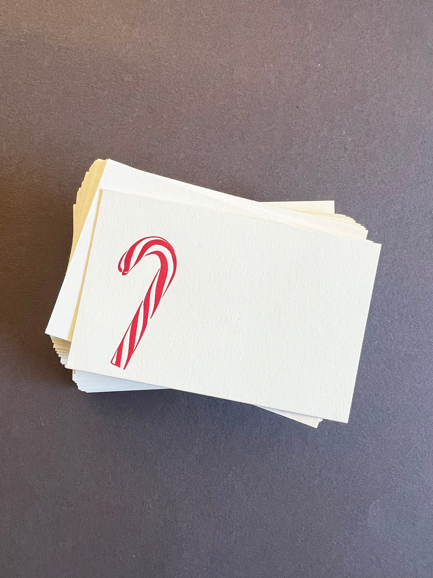 Candy Cane Florist Cards