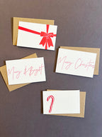 Present Bow Florist Cards