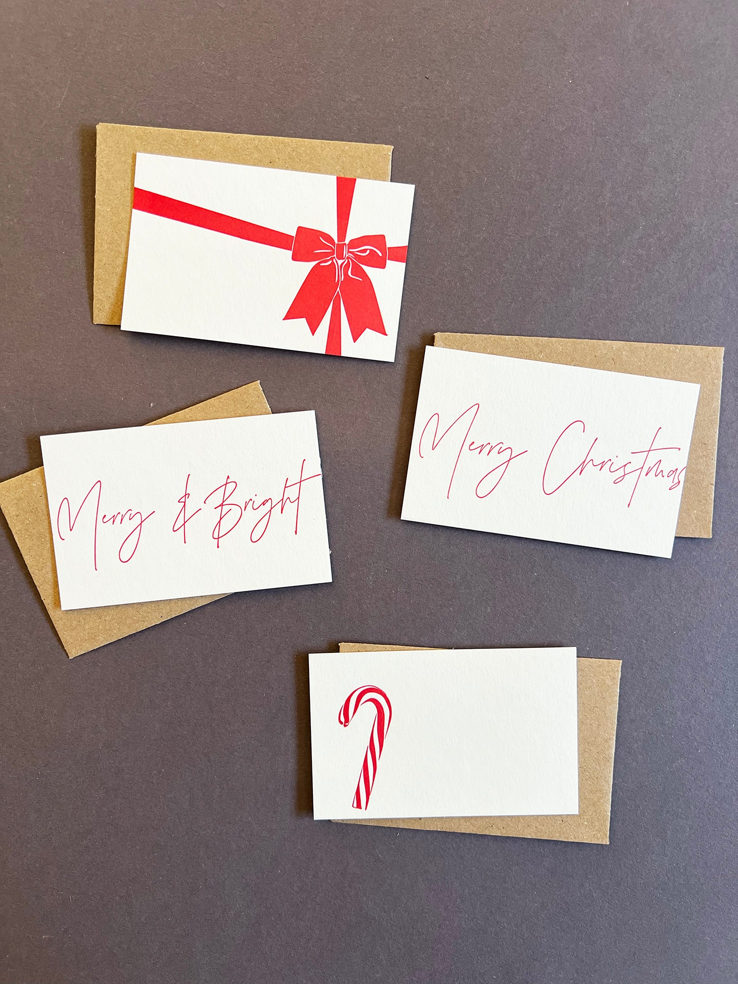 Present Bow Florist Cards
