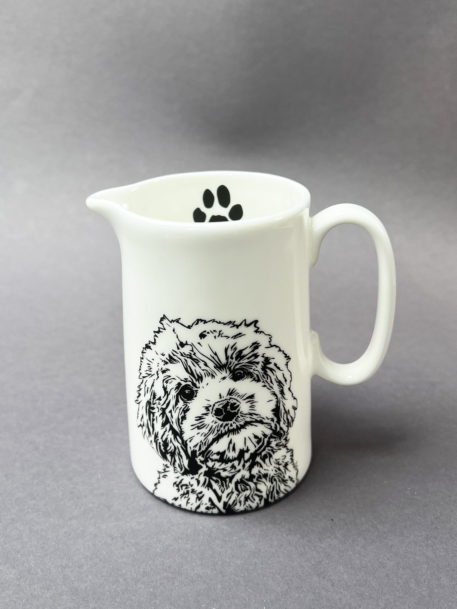 Cockapoo 1/2 Pint Jug – Penguin Ink Ltd
