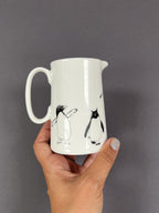 Multi Penguin 1/2 Pint Jug