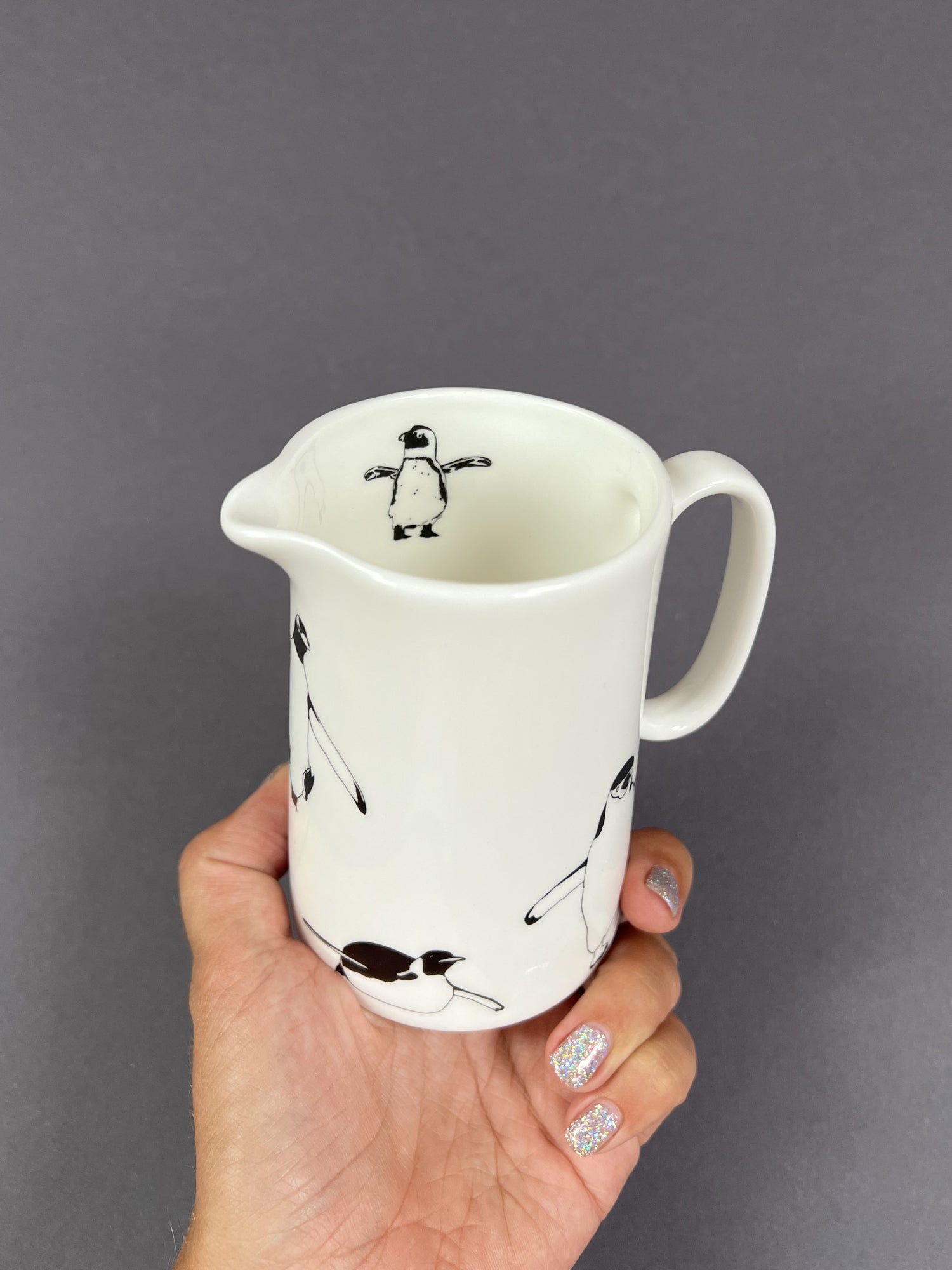 Multi Penguin 1/2 Pint Jug