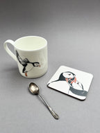 Puffin Nuzzle Coaster