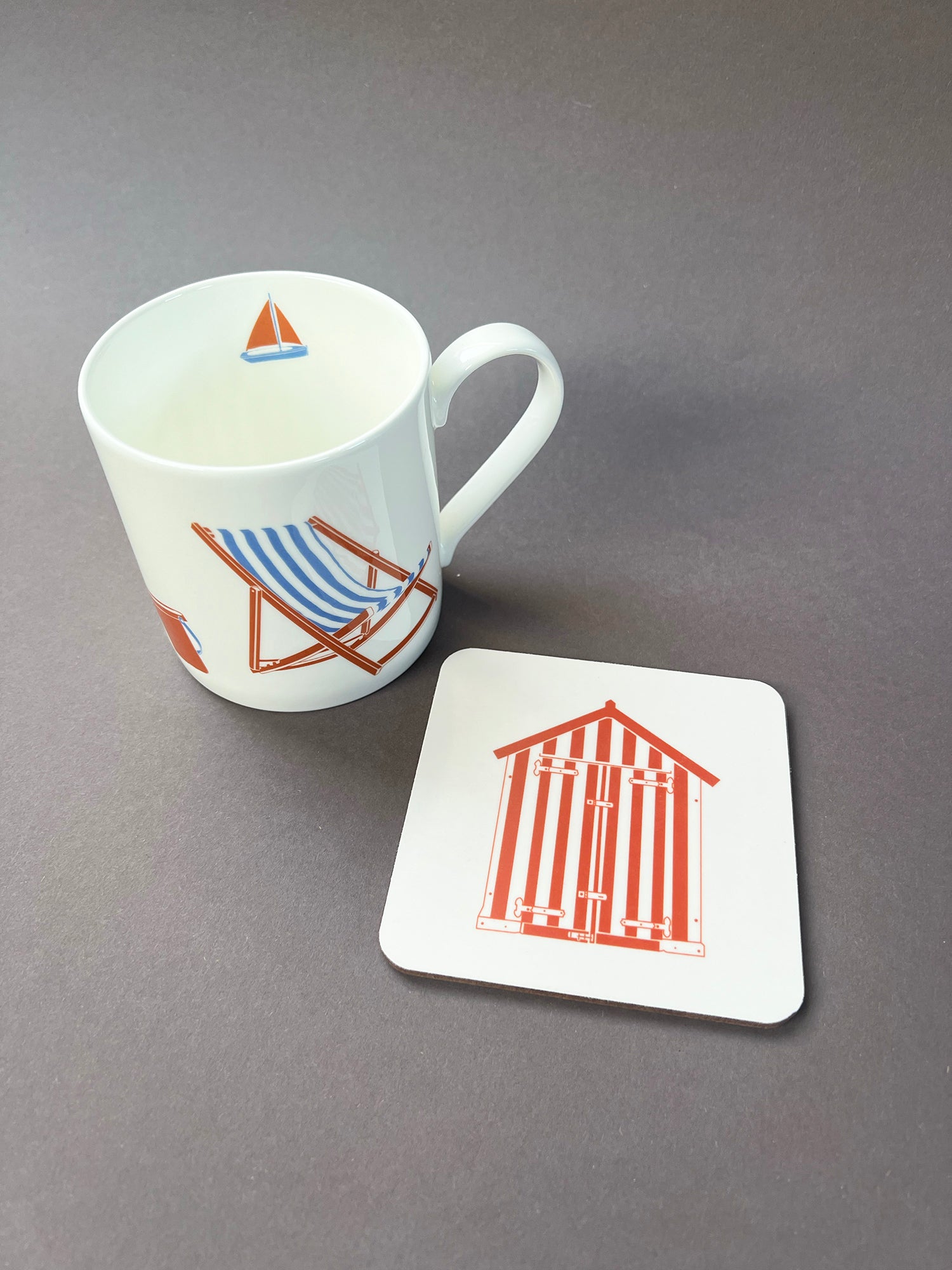 Beach Hut Coaster