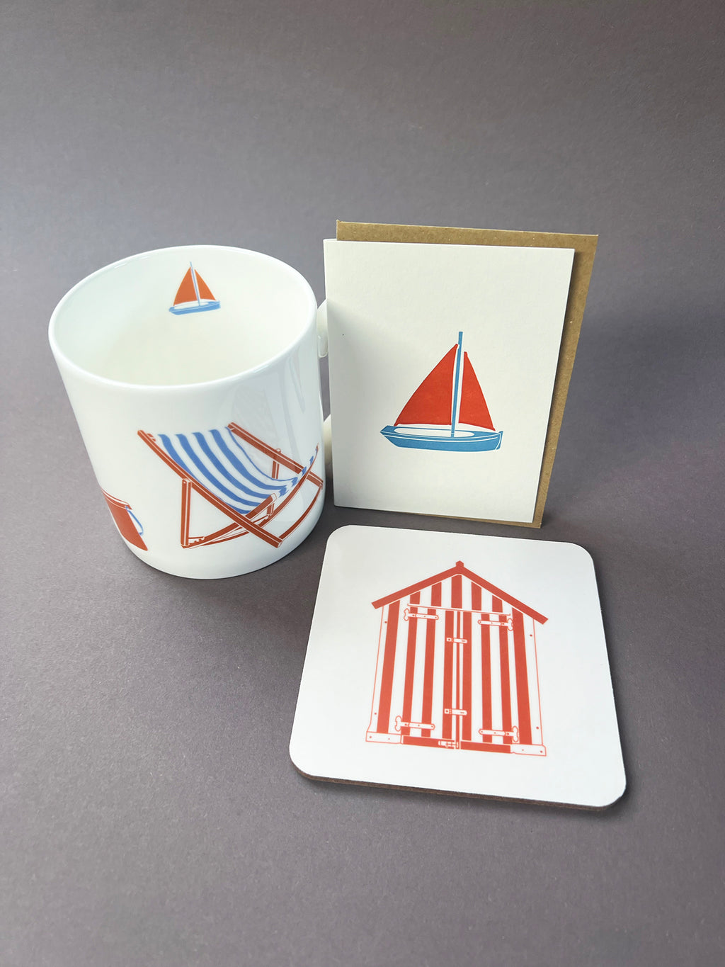 Beach Hut Coaster