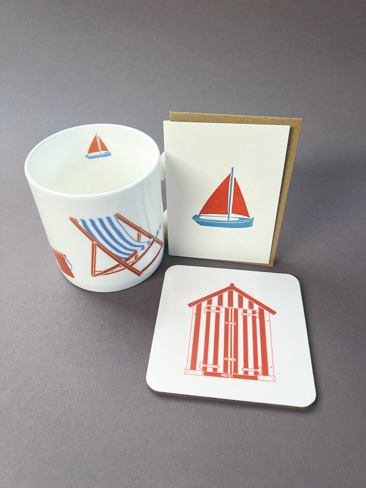 Beach Hut Coaster
