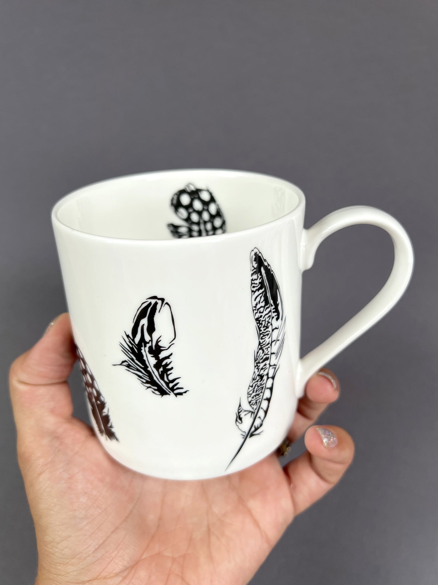 Multi Feather Mug