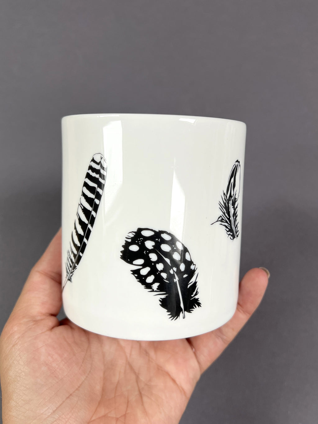 Multi Feather Mug