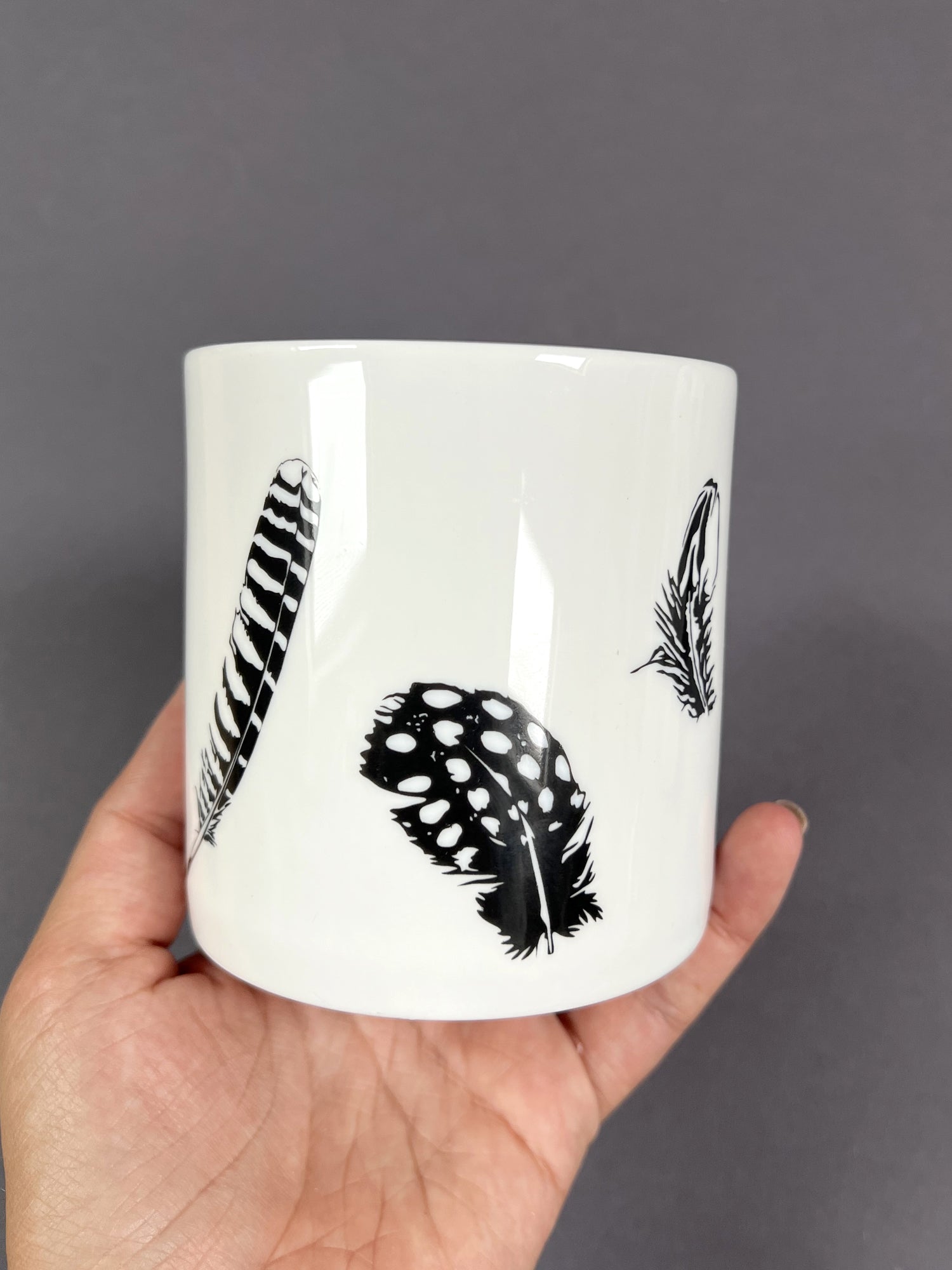 Multi Feather Mug