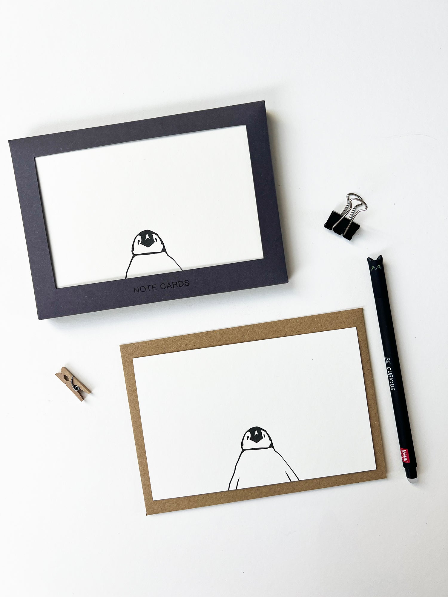 Penguin Correspondence Notecard Set | Set of 10