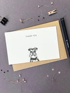 Schnauzer Correspondence Notecard Set | Set of 10