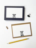 Schnauzer Correspondence Notecard Set | Set of 10