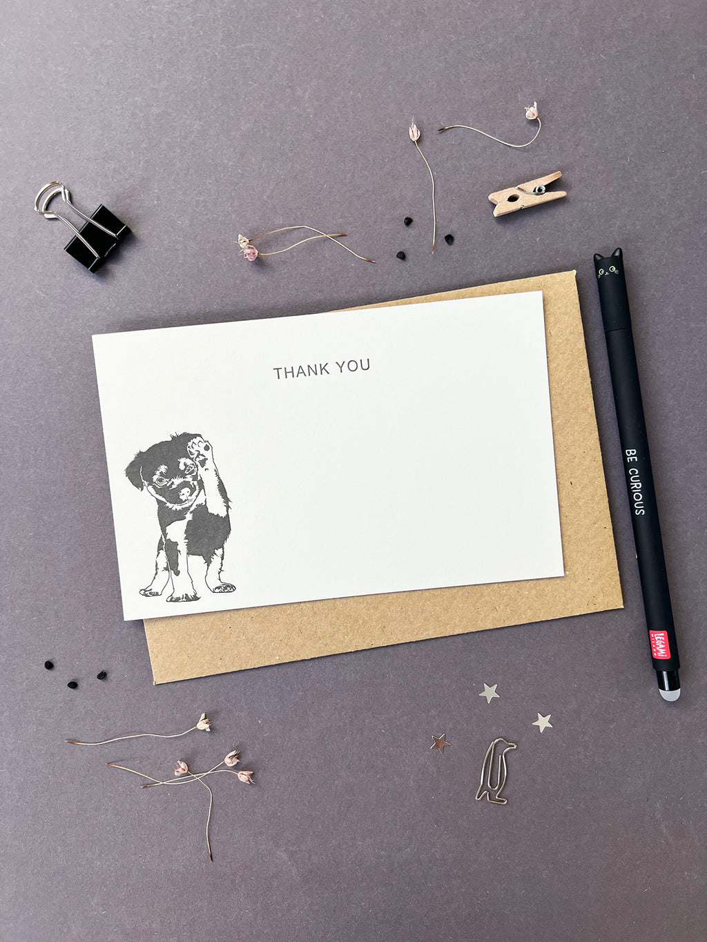 Border Terrier Correspondence Notecard Set | Set of 10