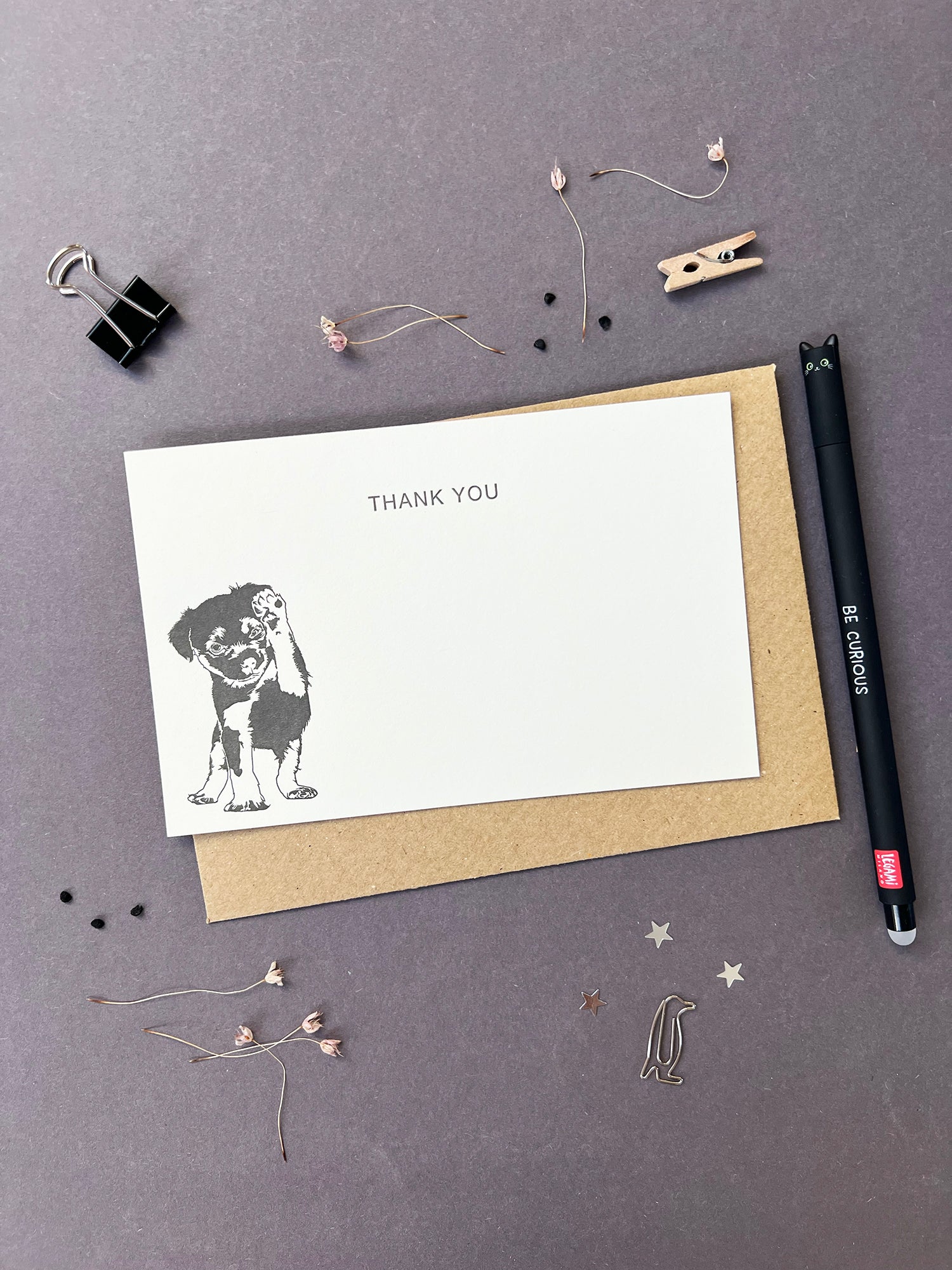Border Terrier Correspondence Notecard Set | Set of 10