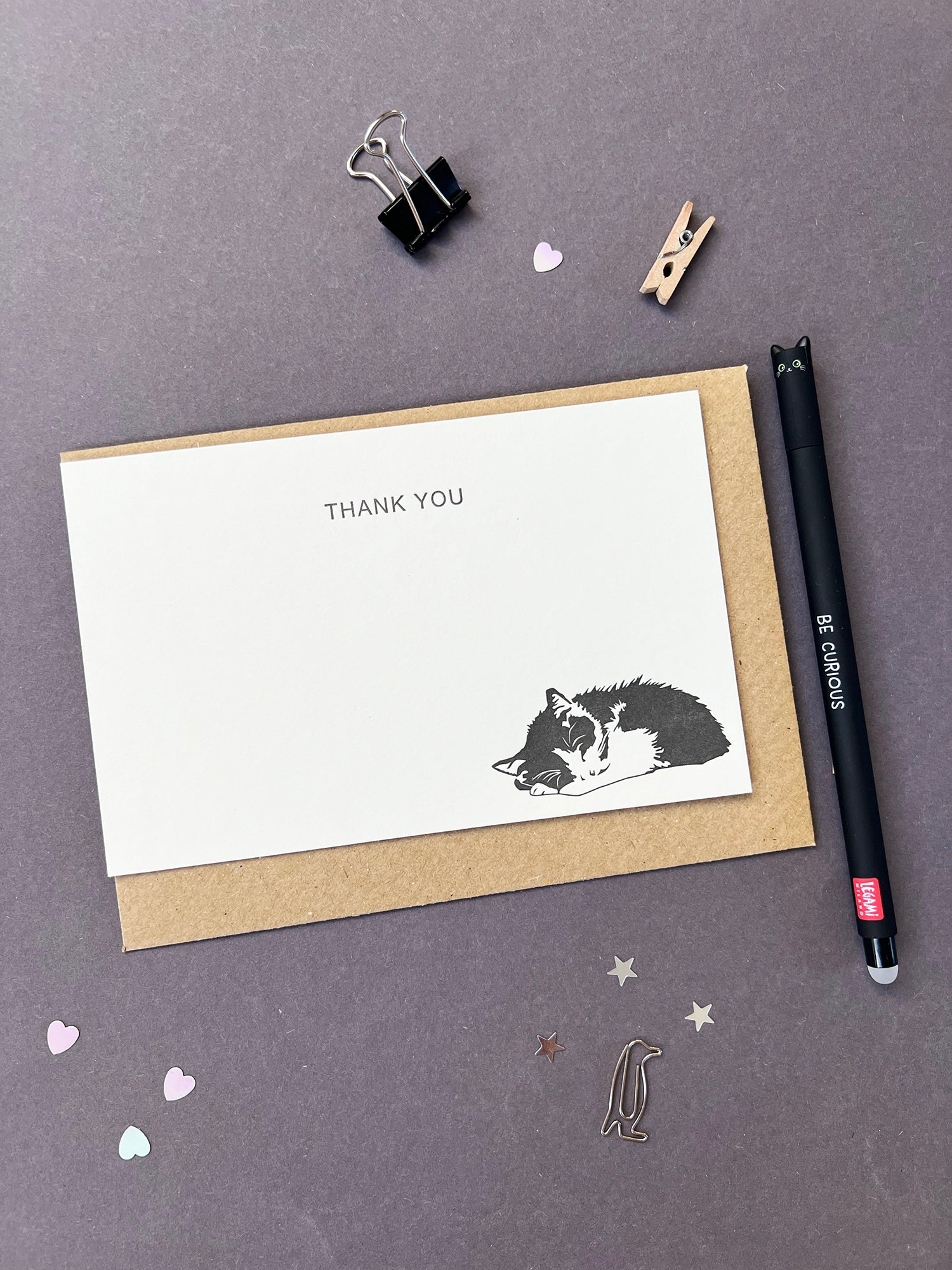 Casey Cat Correspondence Notecard Set | Set of 10
