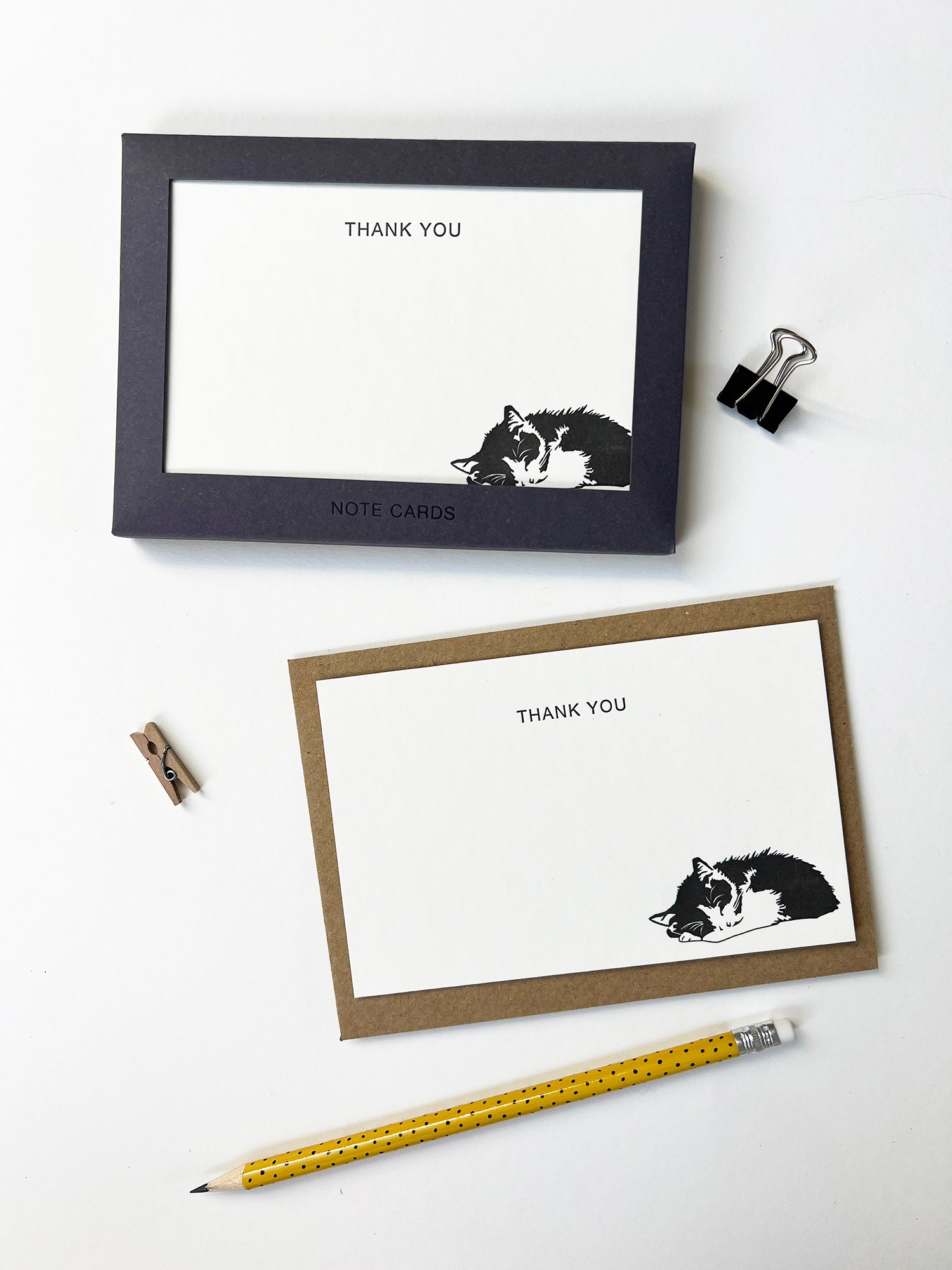 Casey Cat Correspondence Notecard Set | Set of 10