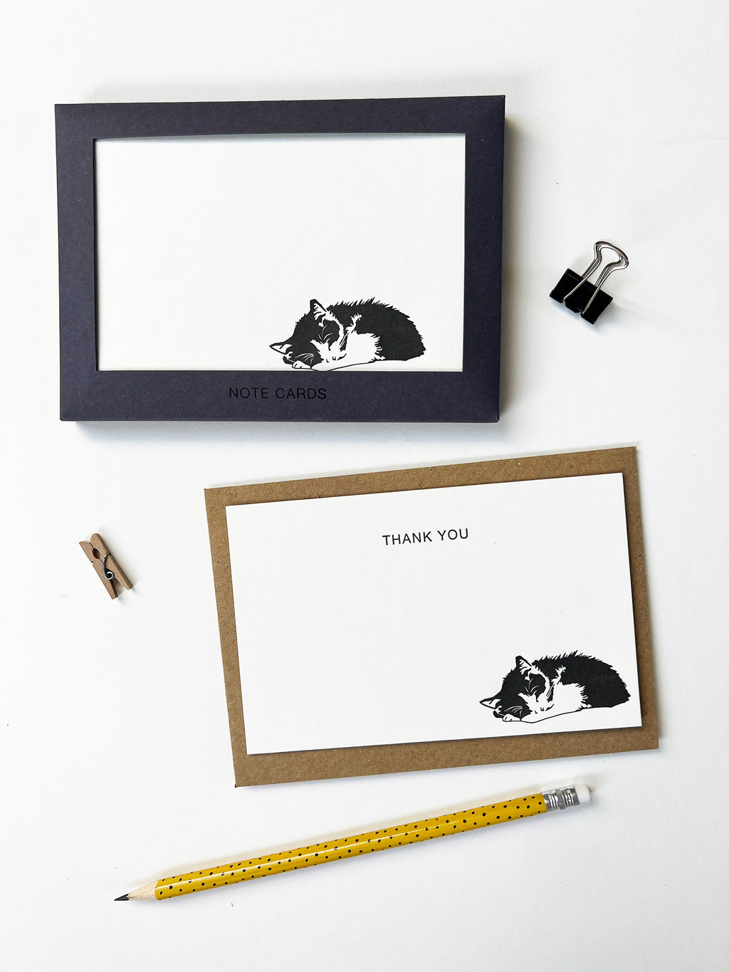 Casey Cat Correspondence Notecard Set | Set of 10