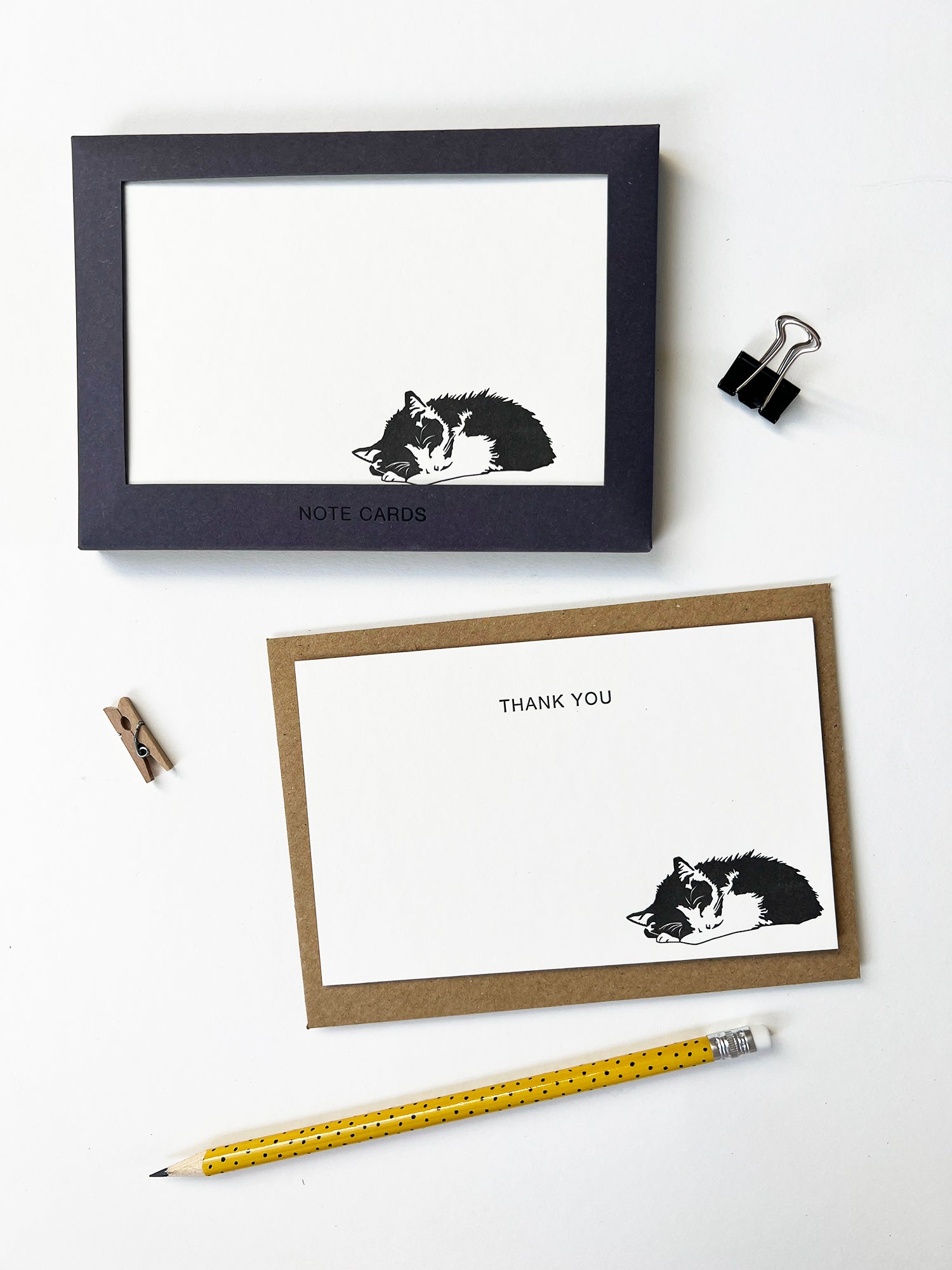 Casey Cat Correspondence Notecard Set | Set of 10