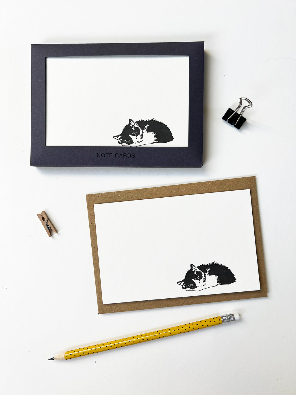 Casey Cat Correspondence Notecard Set | Set of 10