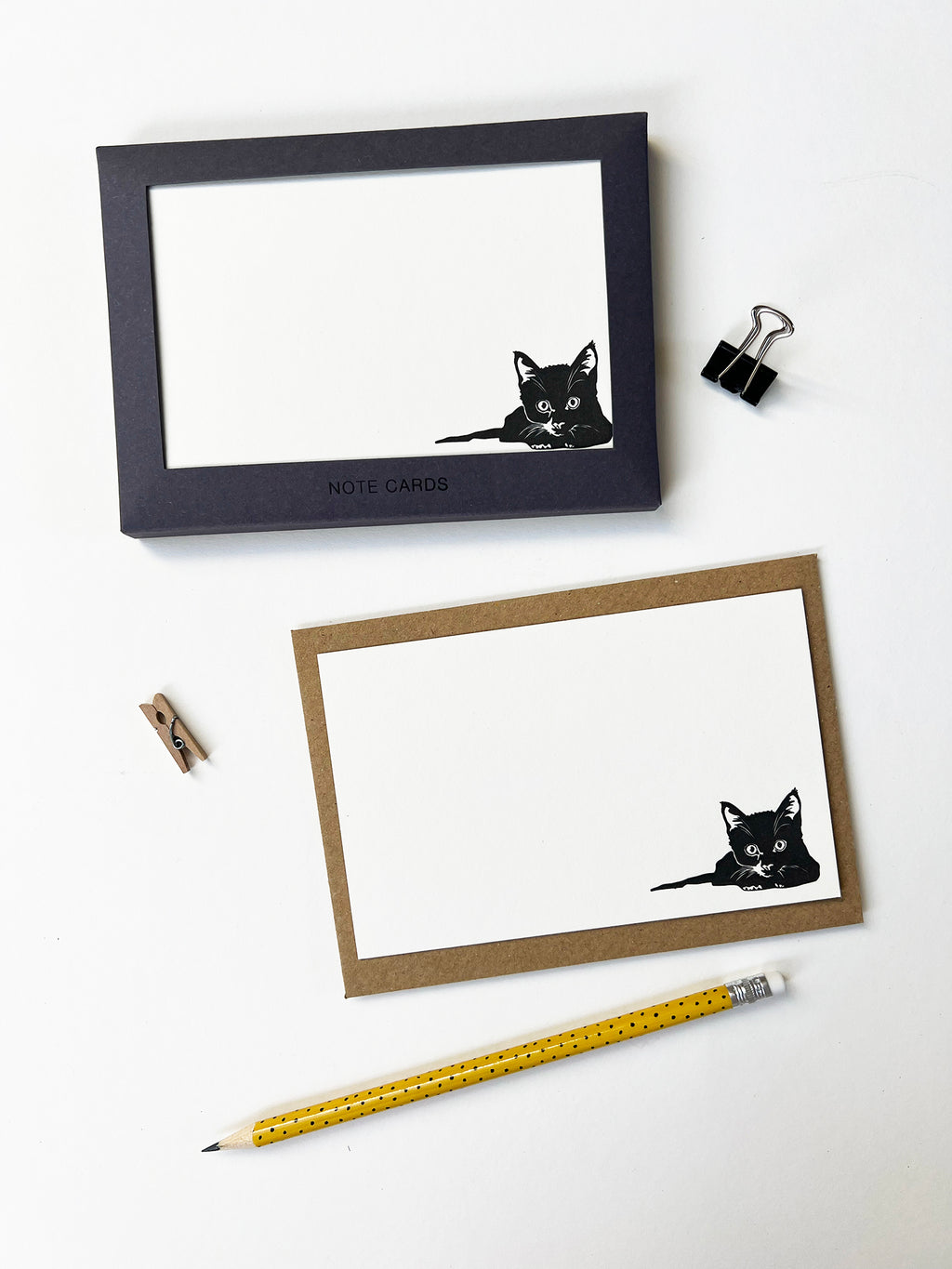 Tiddels Cat Correspondence Notecard Set | Set of 10